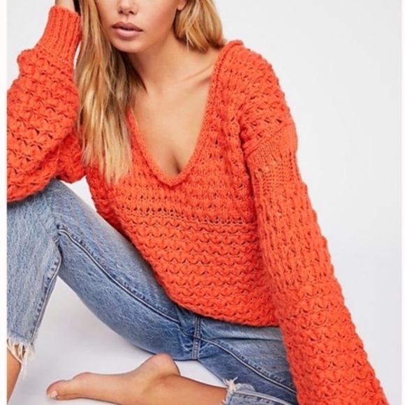 Free People Sweaters - NWT Free People Crashing Waves oversized sweater S